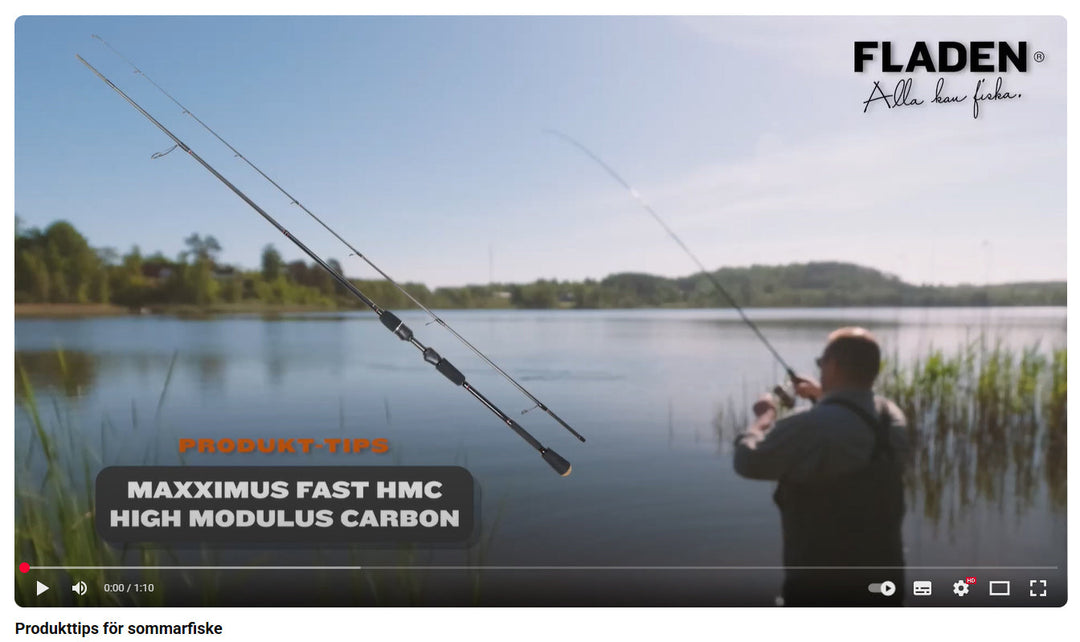 Produkttips för sommarfiske