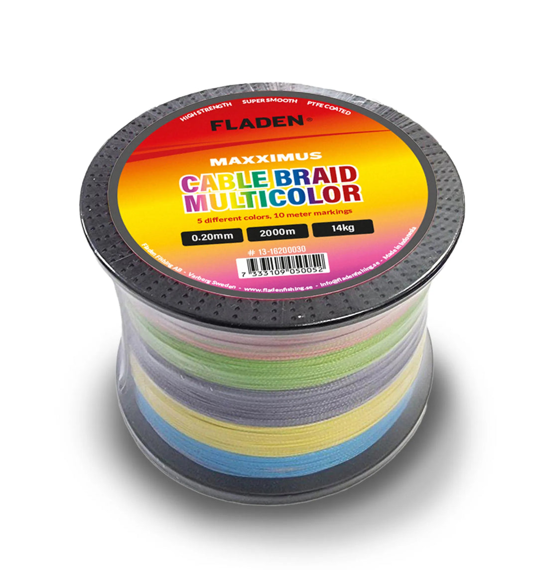 new cablebraid multicolor